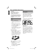 Предварительный просмотр 8 страницы Philips DVP 7400S User Manual