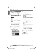 Предварительный просмотр 40 страницы Philips DVP 7400S User Manual