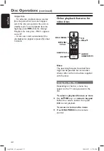 Preview for 22 page of Philips DVP256K User Manual