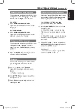 Preview for 23 page of Philips DVP256K User Manual