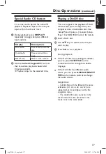 Preview for 27 page of Philips DVP256K User Manual