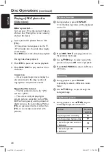 Preview for 28 page of Philips DVP256K User Manual