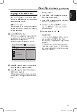 Preview for 29 page of Philips DVP256K User Manual