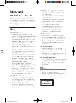 Preview for 2 page of Philips DVP2850 User Manual