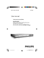 Philips DVP3000/69 User Manual preview