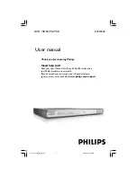 Philips DVP3000K User Manual preview