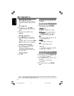 Preview for 20 page of Philips DVP3000K User Manual