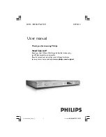 Preview for 1 page of Philips DVP3010 User Manual