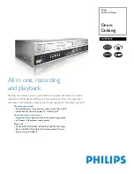 Preview for 1 page of Philips DVP3050V Specifications