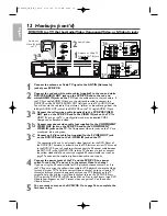 Preview for 12 page of Philips DVP3050V User Manual