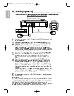 Preview for 14 page of Philips DVP3050V User Manual