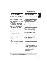 Preview for 21 page of Philips DVP3110 User Manual