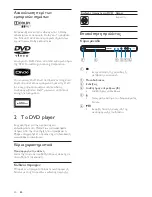 Preview for 20 page of Philips DVP3113 User Manual