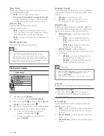 Preview for 110 page of Philips DVP3113 User Manual