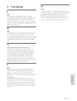 Preview for 115 page of Philips DVP3113 User Manual