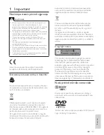 Preview for 117 page of Philips DVP3113 User Manual