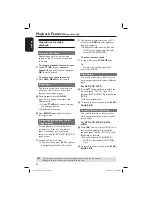 Предварительный просмотр 22 страницы Philips DVP3120 User Manual