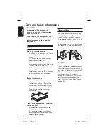 Предварительный просмотр 8 страницы Philips DVP3126 User Manual