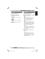 Предварительный просмотр 33 страницы Philips DVP3126 User Manual