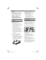 Предварительный просмотр 8 страницы Philips DVP3126K (Russian) 