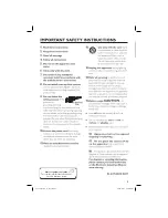 Предварительный просмотр 3 страницы Philips DVP3140 User Manual