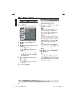 Предварительный просмотр 34 страницы Philips DVP3140 User Manual