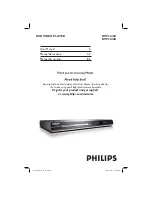 Philips DVP3142K User Manual preview