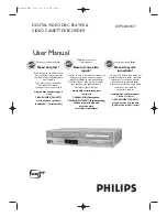 Preview for 1 page of Philips DVP3200V User Manual