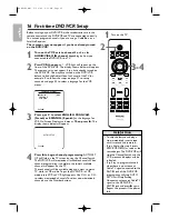 Preview for 16 page of Philips DVP3200V User Manual