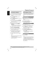 Предварительный просмотр 22 страницы Philips DVP3236 User Manual