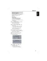 Предварительный просмотр 39 страницы Philips DVP3236 User Manual