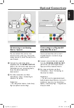 Preview for 15 page of Philips DVP3250K User Manual