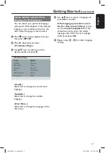 Preview for 17 page of Philips DVP3250K User Manual