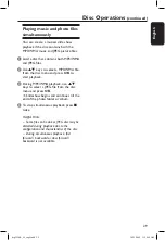 Preview for 29 page of Philips DVP3250K User Manual