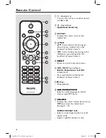 Preview for 8 page of Philips DVP3256 User Manual