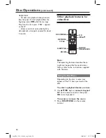 Preview for 20 page of Philips DVP3256 User Manual