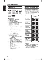 Предварительный просмотр 20 страницы Philips DVP3258 User Manual