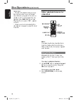 Предварительный просмотр 22 страницы Philips DVP3258 User Manual