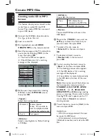 Предварительный просмотр 32 страницы Philips DVP3258 User Manual