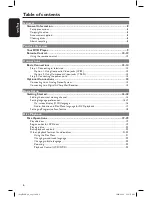 Preview for 6 page of Philips DVP3260K User Manual