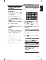 Preview for 27 page of Philips DVP3260K User Manual