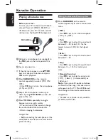 Preview for 30 page of Philips DVP3260K User Manual