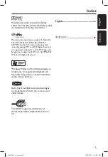 Preview for 5 page of Philips DVP3266K Manual