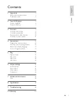 Preview for 3 page of Philips DVP3316 User Manual