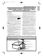 Preview for 3 page of Philips DVP3345V User Manual