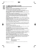 Preview for 4 page of Philips DVP3345V User Manual