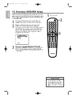 Preview for 14 page of Philips DVP3345V User Manual