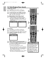 Preview for 34 page of Philips DVP3345V User Manual