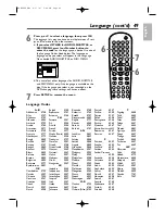 Preview for 49 page of Philips DVP3345V User Manual