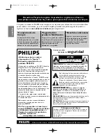 Preview for 64 page of Philips DVP3345V User Manual